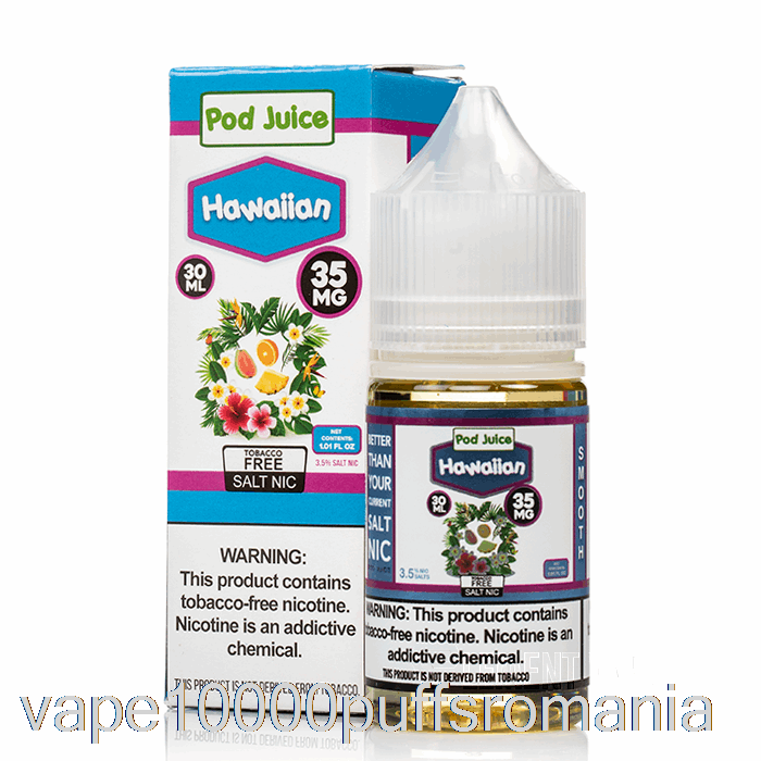 Vape Romania Hawaiian - Suc De Pastaie - 30ml 35mg